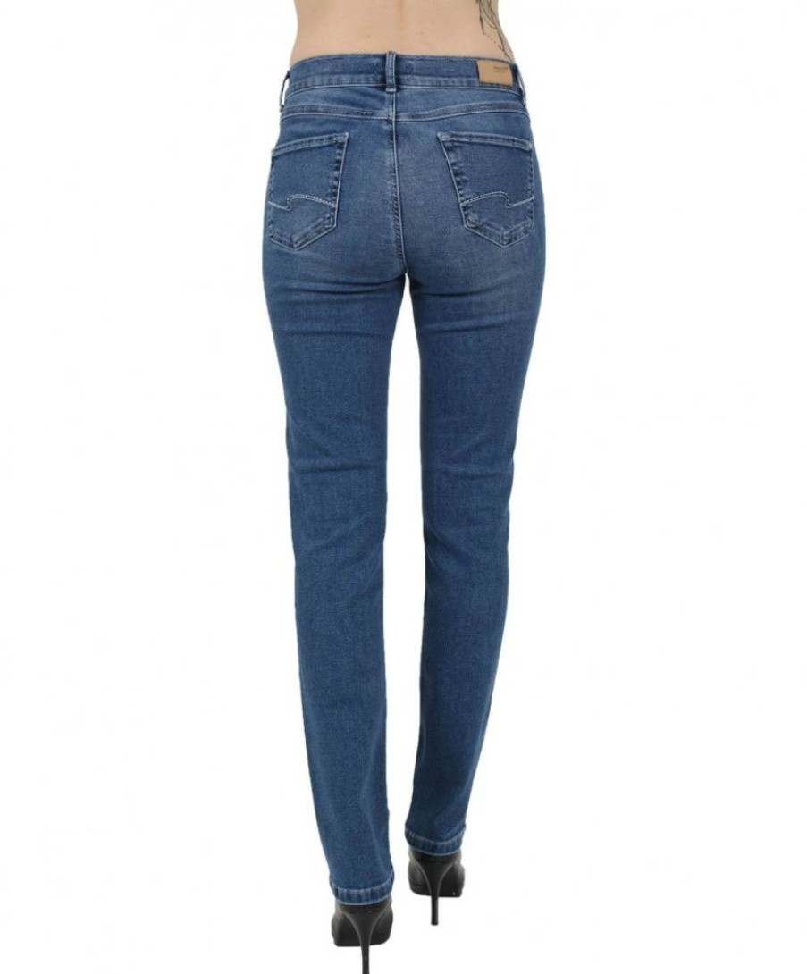 Damen Angels Straight Leg | Angels Cici - Moderne Straight Jeans Mit Used Look