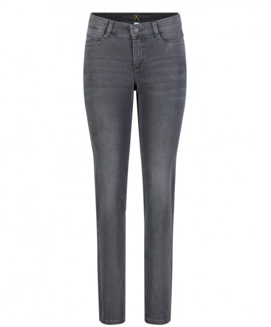 Damen MAC Regular | Mac Dream Denim - Graue Jeans Mit Bequemer Taille