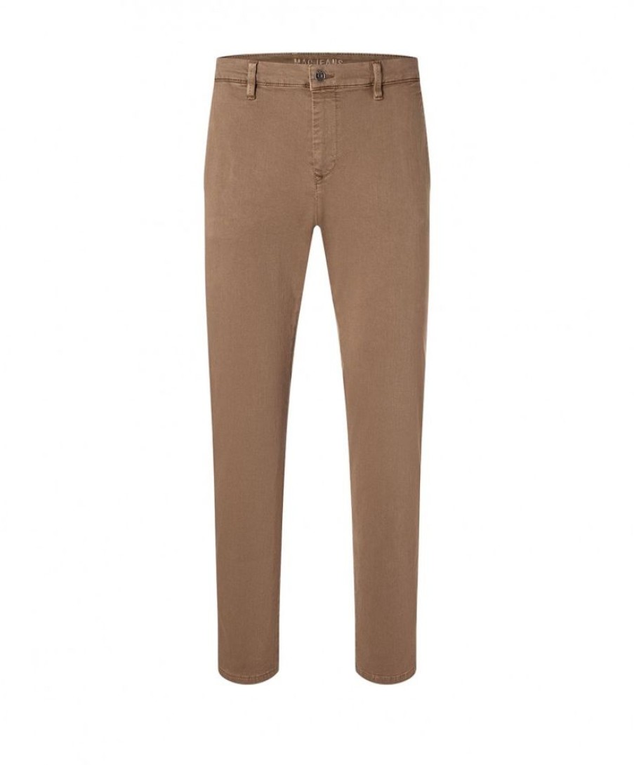 Herren MAC Chinohosen | Mac Drivers Pants Im Chino Design In Hazelnut Farbung