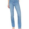 Damen Angels Regular | Angels Jeans Straight Fit In Hellblau Mit Crinkle-Effekt