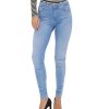 Damen Vero Moda Slim Fit | Vero Moda Lux Jeans Slim Fit In Hellblauer Waschung