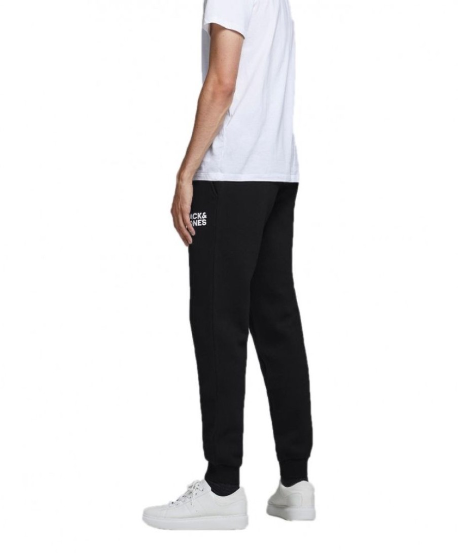 Herren Jack & Jones Jogginghosen | Jack & Jones Jogginghose Gordon Soft In Schwarz