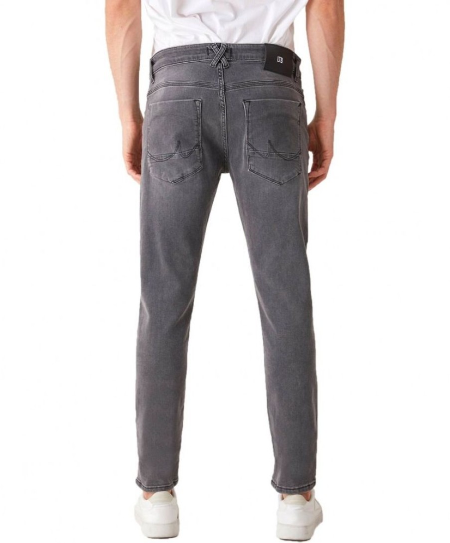 Herren LTB Slim Fit | Ltb Herren-Jeans Slim Fit Joshua In Grauem Dust