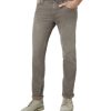 Herren Paddocks Stretch Jeans | Paddocks Ranger Pipe Jeans Hellbrauner Waschung