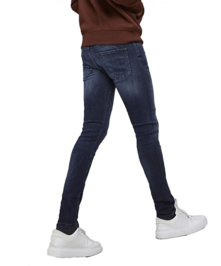 Herren Jack & Jones Skinny Fit | Jack & Jones Jeans Skinny Fit Liam In Schwarzem Black-Used