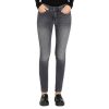 Damen MAC Skinny | Mac Dream Skinny Jeans Mit Chain Galloon In Dunkelgrau