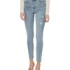 Damen Vero Moda Skinny | Vero Moda Sophia Jeans Mit High Waist Mit Destroyed Effekten