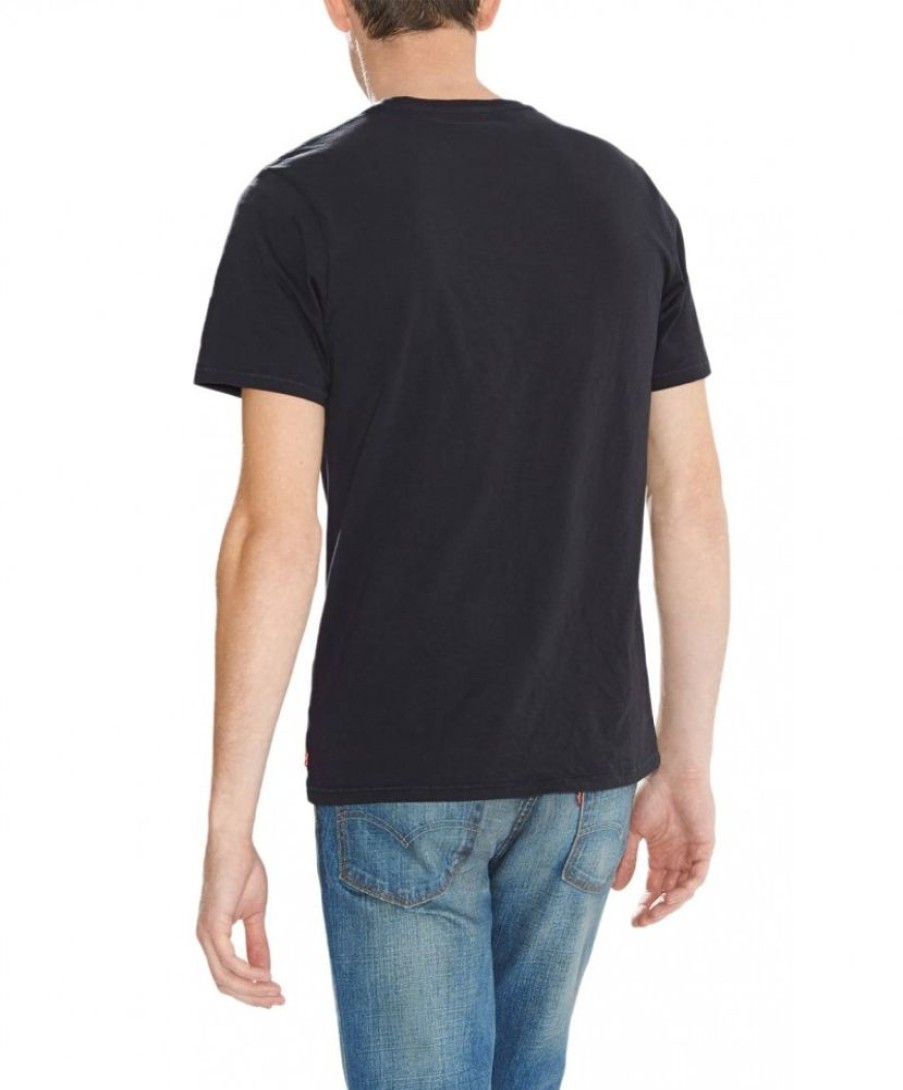 Herren Levis Shirts | Levis Herren T-Shirt Batwing Tee In Black