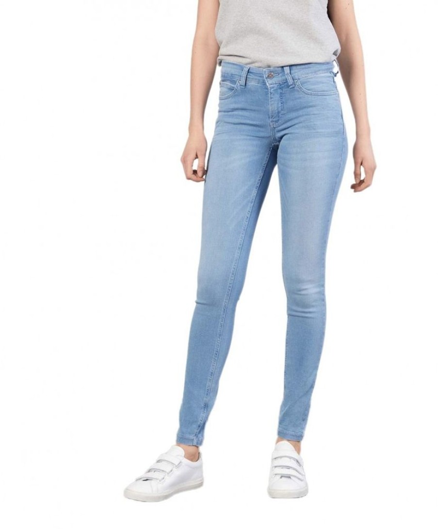 Damen MAC Skinny | Mac Dream Skinny - Hellblaue Jeans Mit Schlanker Silhouette