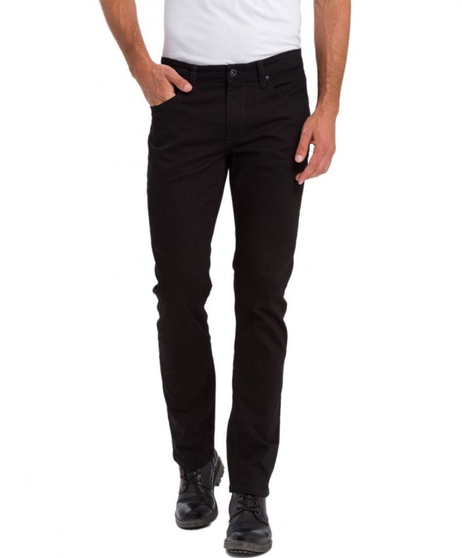 Herren Cross Regular Fit | Cross Schwarze Jeans Dylan Im Regular Fit