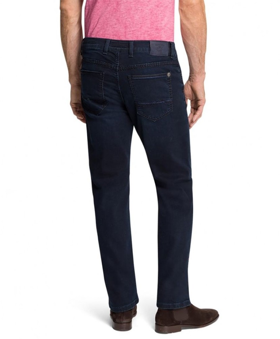 Herren Pioneer Regular Fit | Pioneer Jeans Megaflex Rando In Blauem Dark Blue