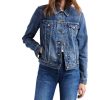 Damen Levis Jacken | Levis Damen Original Truckerjacke In Mittelblauem Indigo