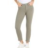 Damen MAC Slim Fit | Mac Jeans Dream Chic Mit Ankle-Lange In Hellem Oliv