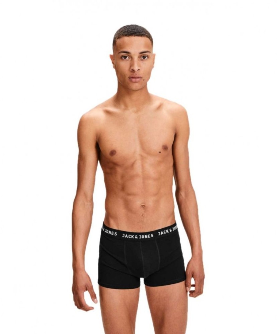 Herren Jack & Jones Unterwasche | Jack & Jones Boxer Im 5Er Vorteilspack Mit Logobundchen | Jeans-Meile.De