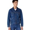 Herren Wrangler Jacken | Wrangler Jeansjacke Icons In Blauem In 6 Months