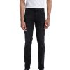 Herren Cross Stretch Jeans | Cross Jeans Damien Mit Slim Fit In Black Used