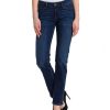 Damen Cross Regular | Cross Jeans Damen Rose In Verwaschenem Dunkelblau