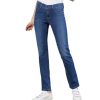 Damen MAC Regular | Mac Dream Jeans Straight In Mid Blue Authentic Wash