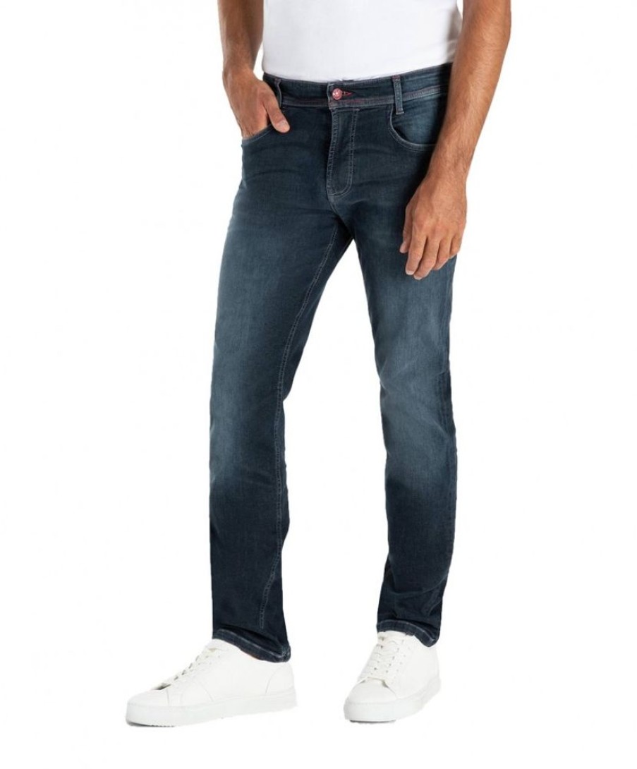 Herren MAC Stretch Jeans | Mac Jeans Drivers Pants Aus Macflexx In Ebony Blue Used