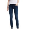 Damen Mustang Slim Fit | Mustang Sissy Slim Jeans In Dunkler Stonewash-Optik