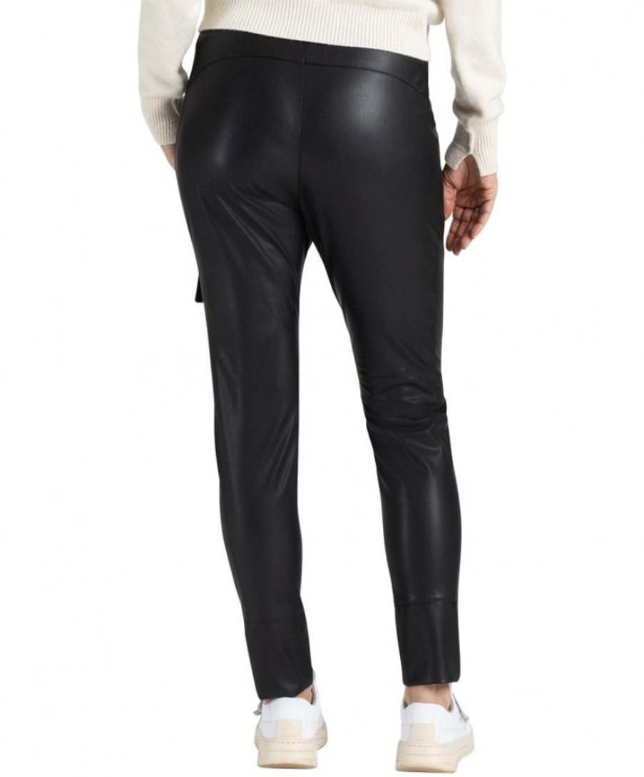 Damen MAC Jogginghosen | Mac Damen Schlupfhose Future Vegan Aus Premium Stretch Leder