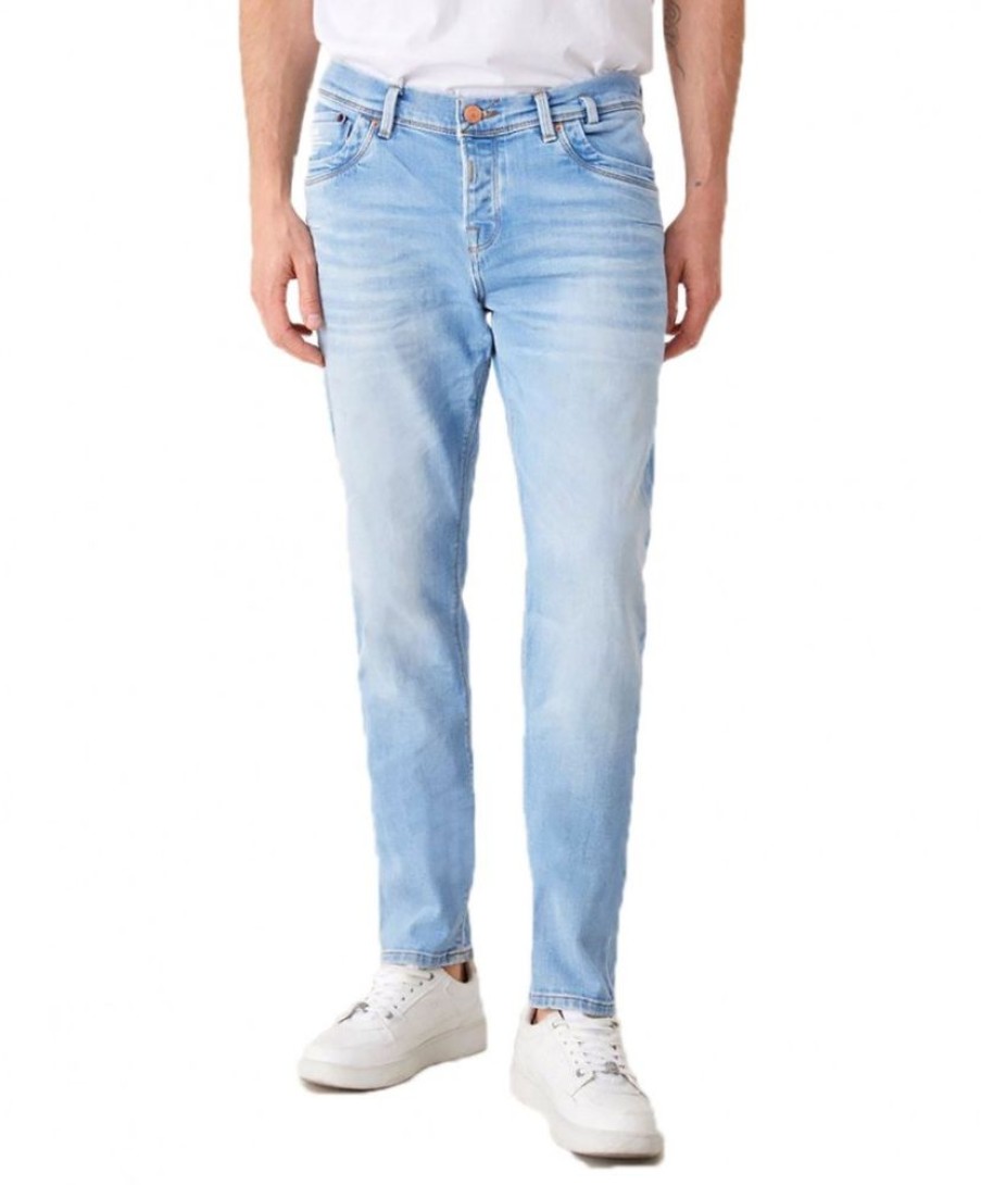 Herren LTB Tapered | Ltb Jeans Tapered Fit Servando X D In Hellblau