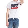 Herren Levis Shirts | Levi'S Herren T-Shirt Sportswear Logo Tee 84 In Weis