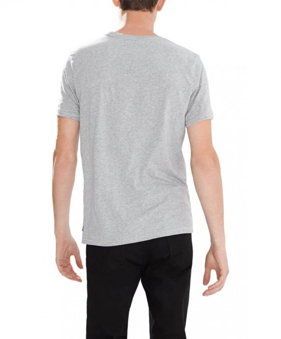 Herren Levis Shirts | Levi'S Herren T-Shirt Batwing Tee In Midtone Grey