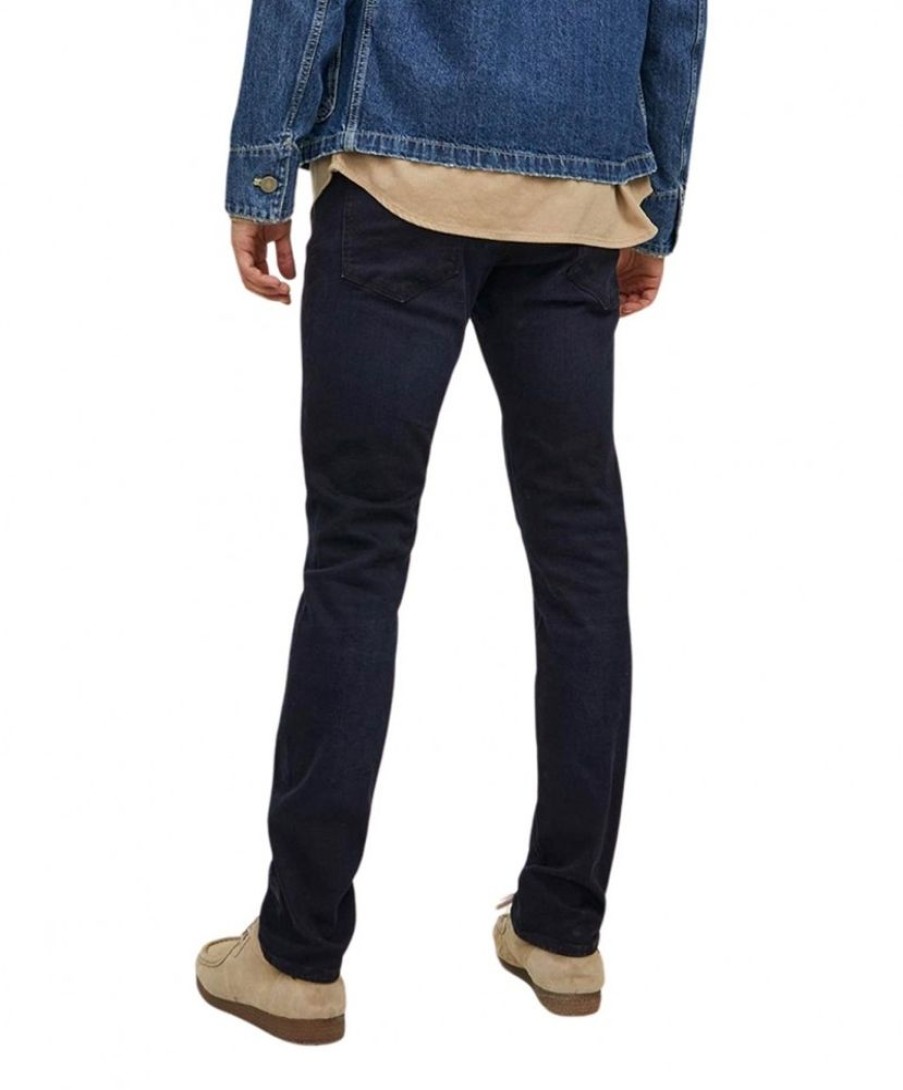 Herren Jack & Jones Slim Fit | Jack & Jones Glenn Jeans Aus Extrem Flexibel Denim