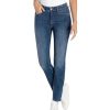 Damen MAC Slim Fit | Mac Jeans Slim Fit Angela In Trendiger Simple Waschung