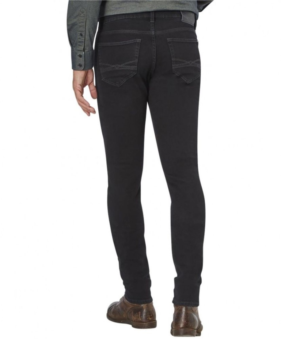 Herren Paddocks Slim Fit | Paddocks Jeans Slim Fit Dean In Schwarz