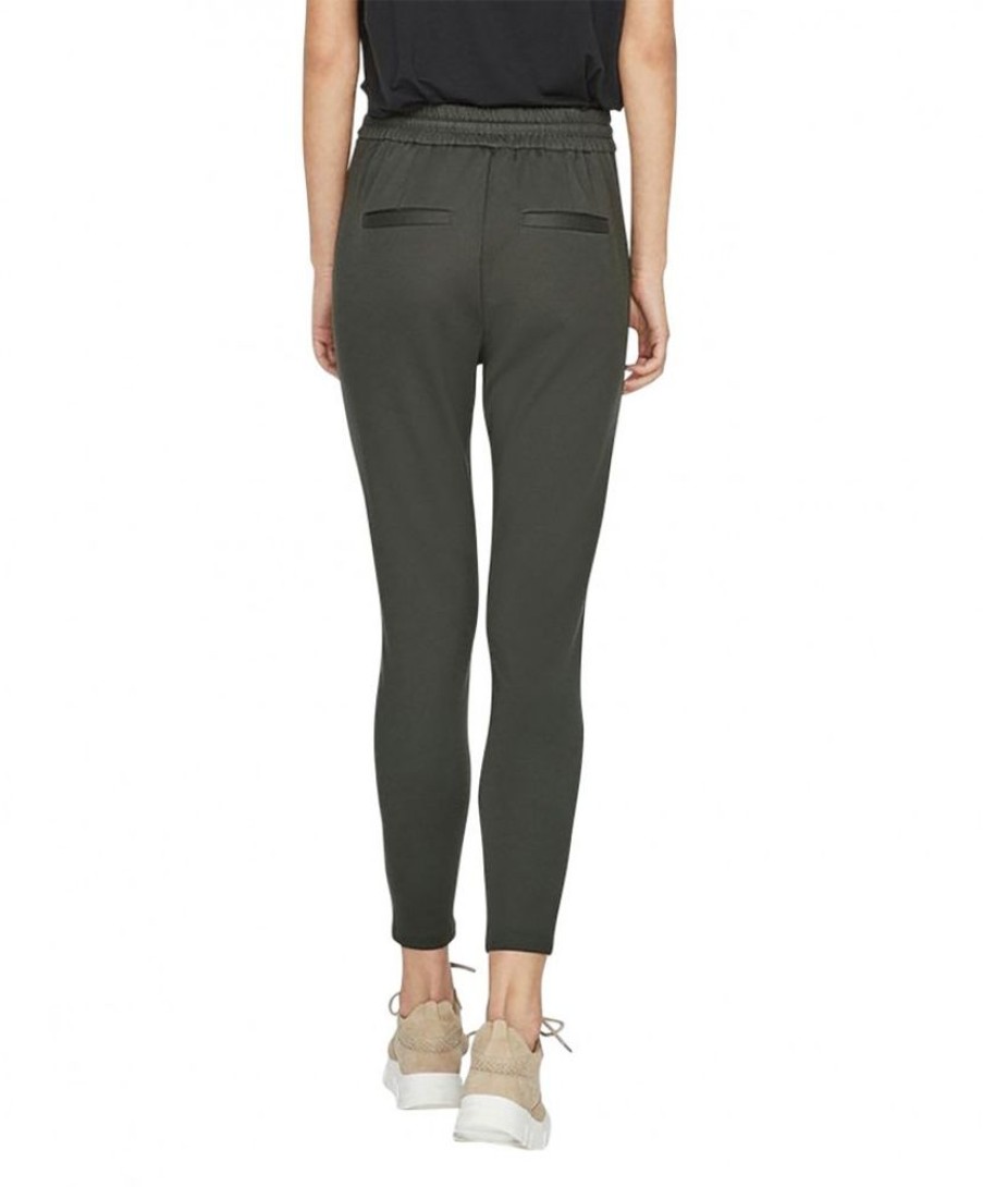 Damen Vero Moda Jogginghosen | Vero Moda Lassige Hose Eva In Grunem Peat