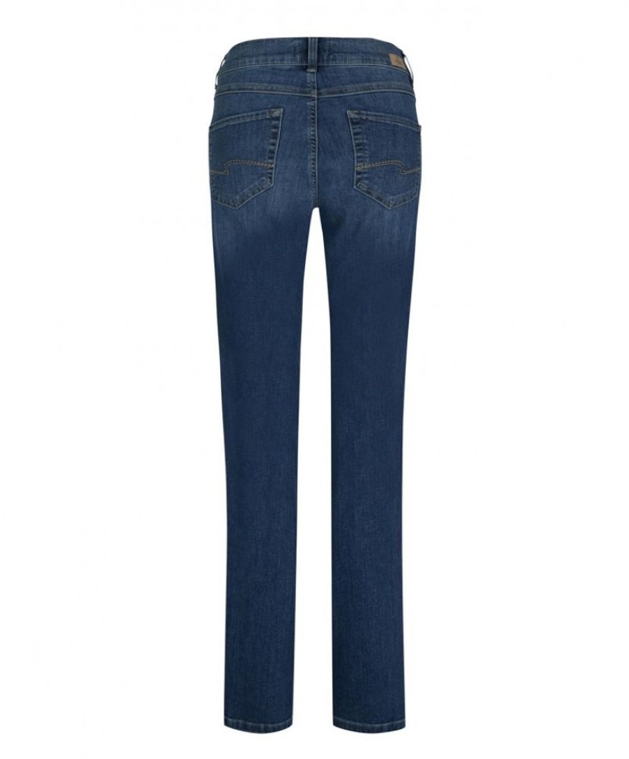 Damen Angels Straight Leg | Angels Dolly Jeans Straight Fit In Mittelblau