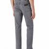 Herren Wrangler Regular Fit | Wrangler Texas Stretch Jeans In Graue Waschung