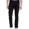 Herren Cross Regular Fit | Cross Jeans Damien - Schwarze Jeans Im Slim Straight Fit