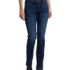 Damen Cross Bootcut | Cross Jeans-Bootcut Lauren In Deep Blue Used