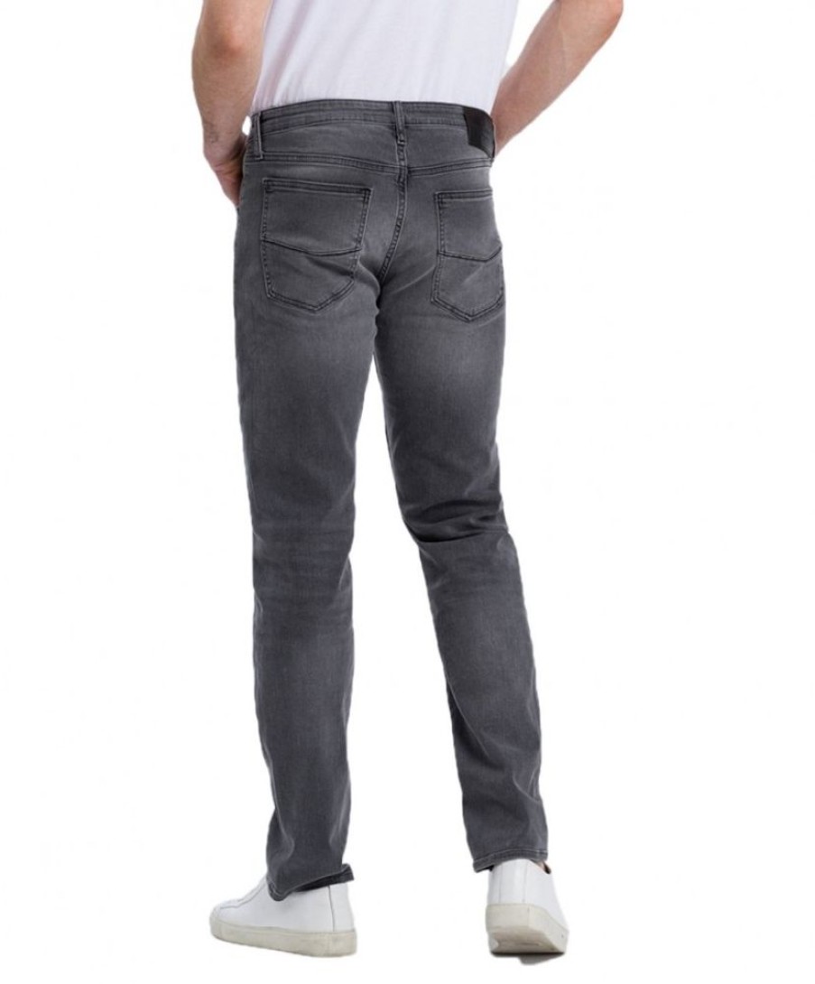 Herren Cross Regular Fit | Cross Jeans Damien - Graue Slim Straight Fit Jeans