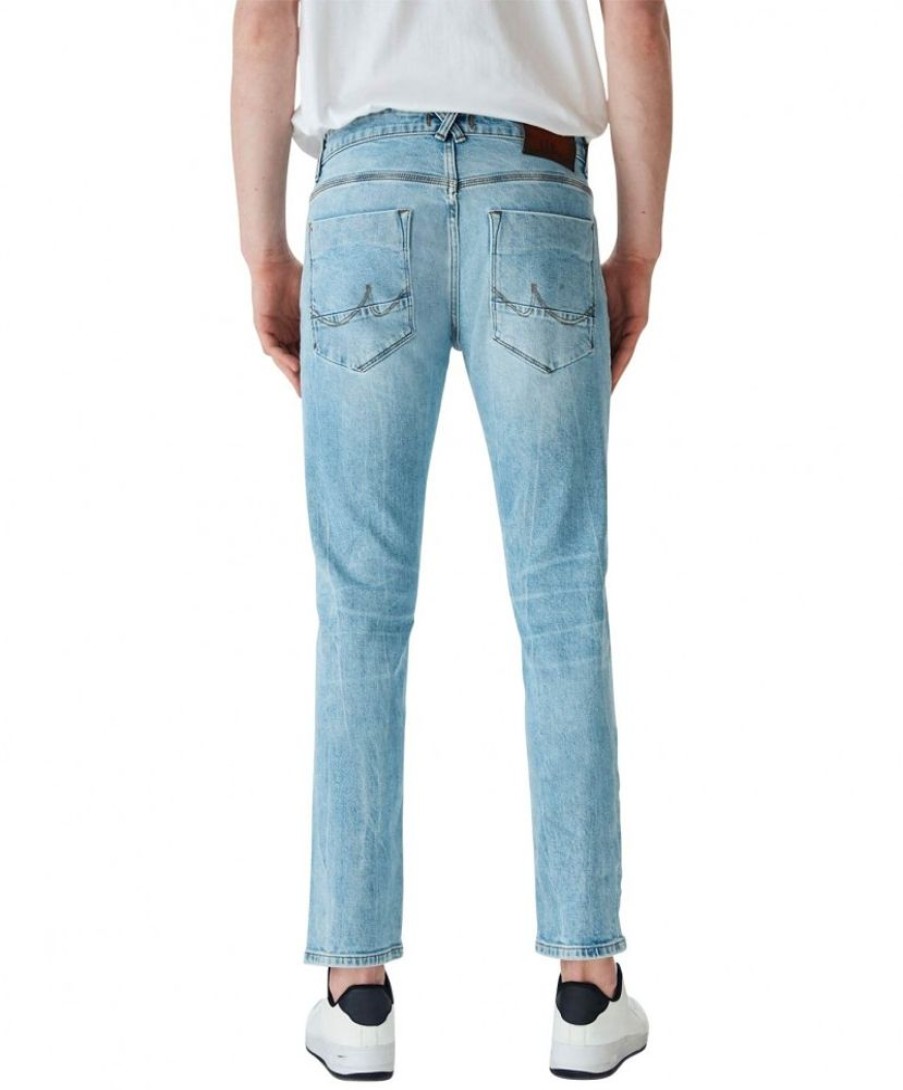 Herren LTB Slim Fit | Ltb Slim Fit Jeans Joshua In Bleached Used Waschung