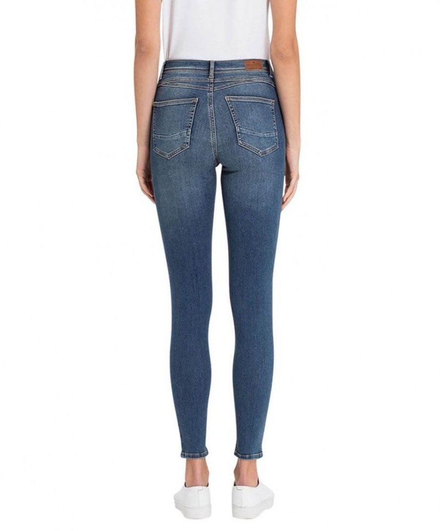 Damen Cross Skinny | Cross Damen Jeans Skinny Fit Judy In Dunklem Blau