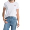 Damen Levis Shirts | Levi'S T-Shirt In Weis Mit Kleinem Logo-Print