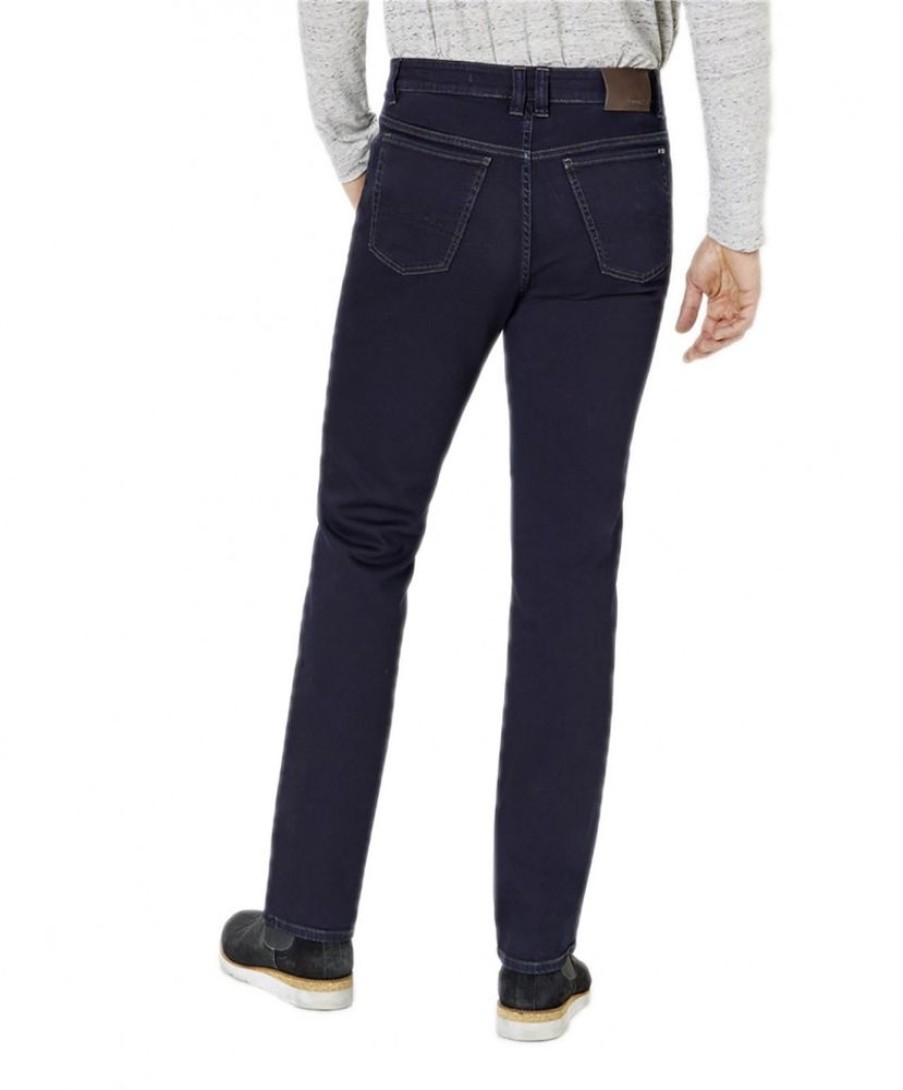 Herren Paddocks Slim Fit | Paddock'S Jeans Slim Fit Ranger In Blue Black Rinse