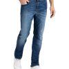 Herren MAC Straight Leg | Mac Jeans Modern Fit Arne Pipe In Dark Blue Used