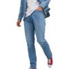 Herren Jack & Jones Slim Fit | Jack & Jones Tim Jeans Mit Bio-Baumwolle In Hellblau