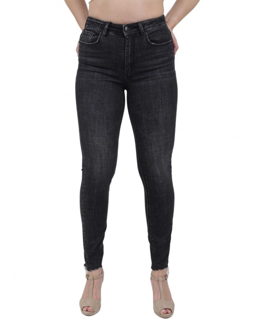 Damen Vero Moda Skinny | Vero Moda Jeans Skinny Sophia In Schwarz Mit Super High Waist