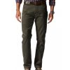 Herren Dockers Stoffhosen | Dockers Hose Alpha Slim Tarped In Grunem Olive | Jeans-Meile.De