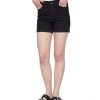 Damen Vero Moda Shorts | Vero Moda Jeans Shorts Hot Seven In Black-Denim