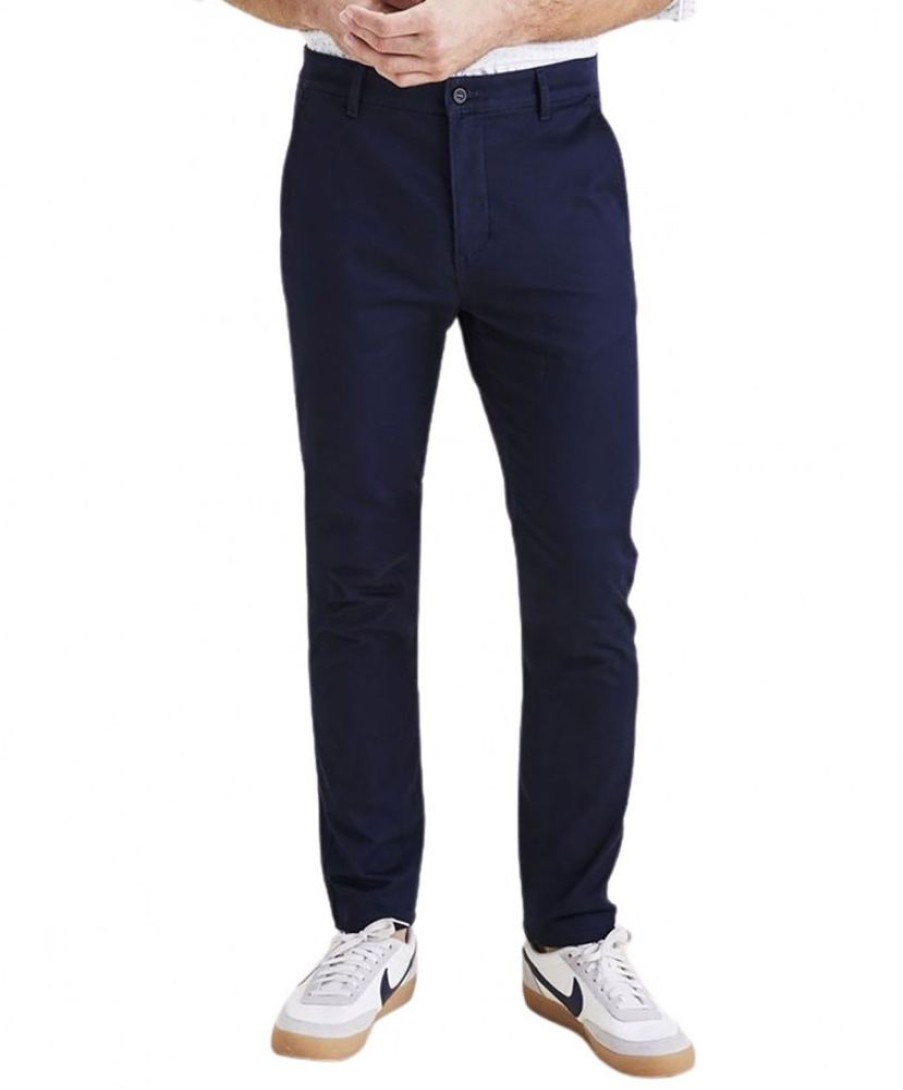 Herren Dockers Chinohosen | Dockers Chinohose Original Skinny Fit In Dunkelblau