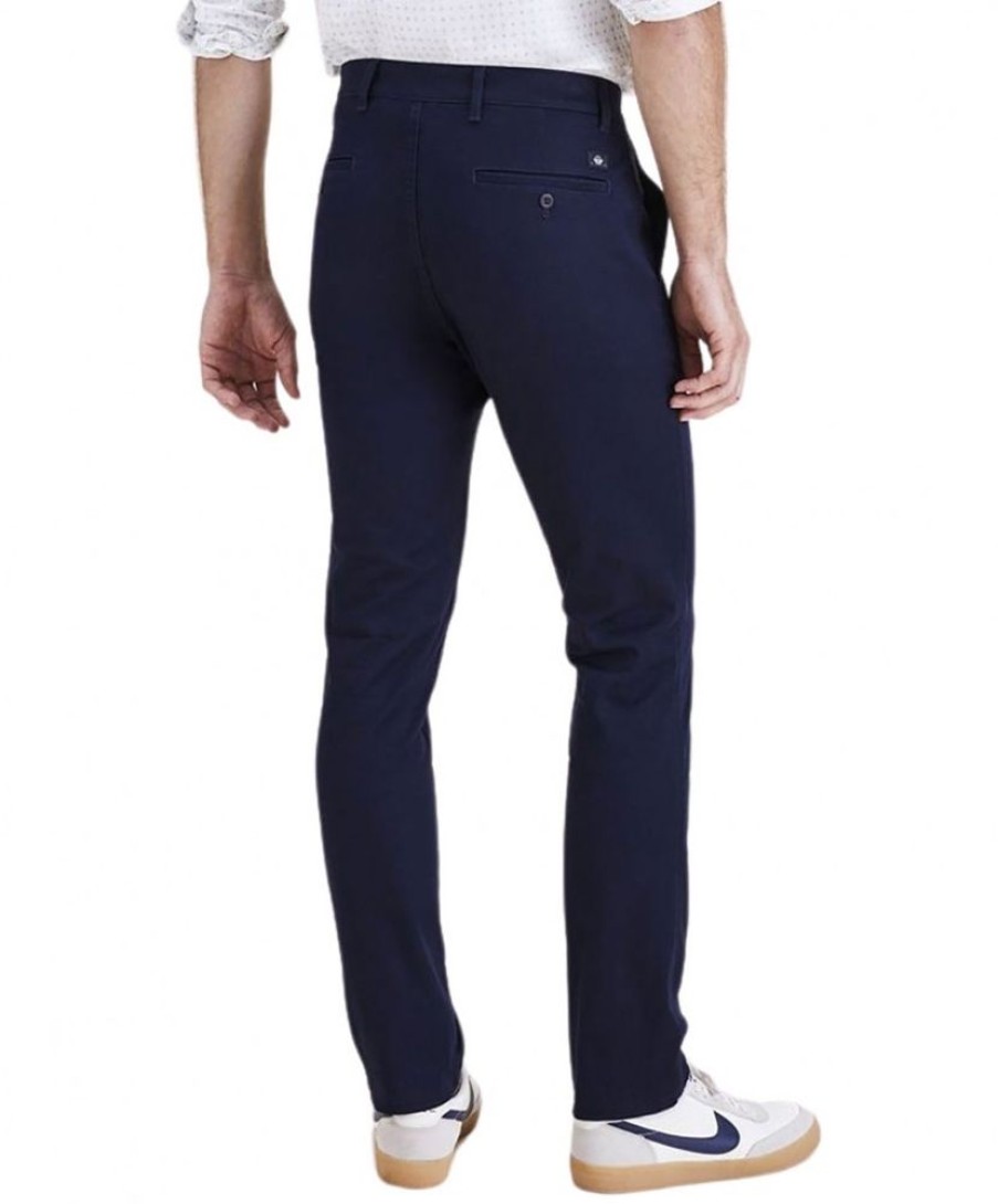 Herren Dockers Chinohosen | Dockers Chinohose Original Skinny Fit In Dunkelblau