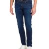 Herren Cross Stretch Jeans | Cross Jeans Jimi Im Slim Fit Aus Mittelblauem Sweat Denim