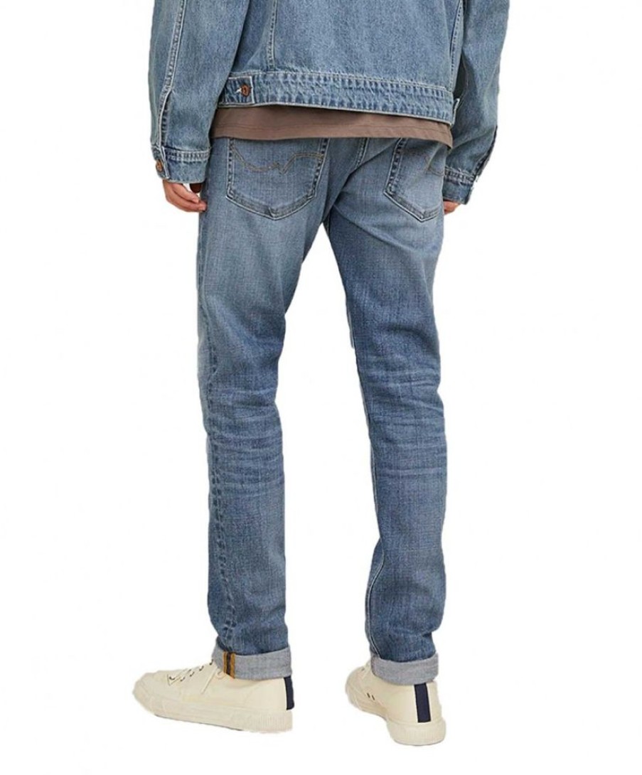 Herren Jack & Jones Stretch Jeans | Jack & Jones Glenn Jeans Slim Fit Im Vintage-Look